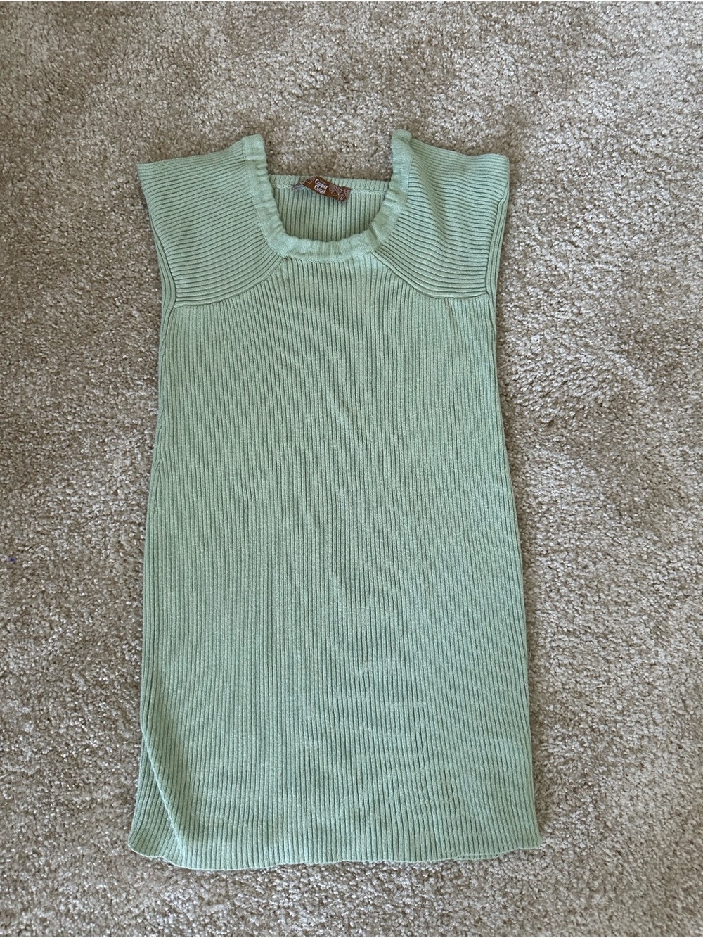 The Copper Closet Ribbed Tube Dress